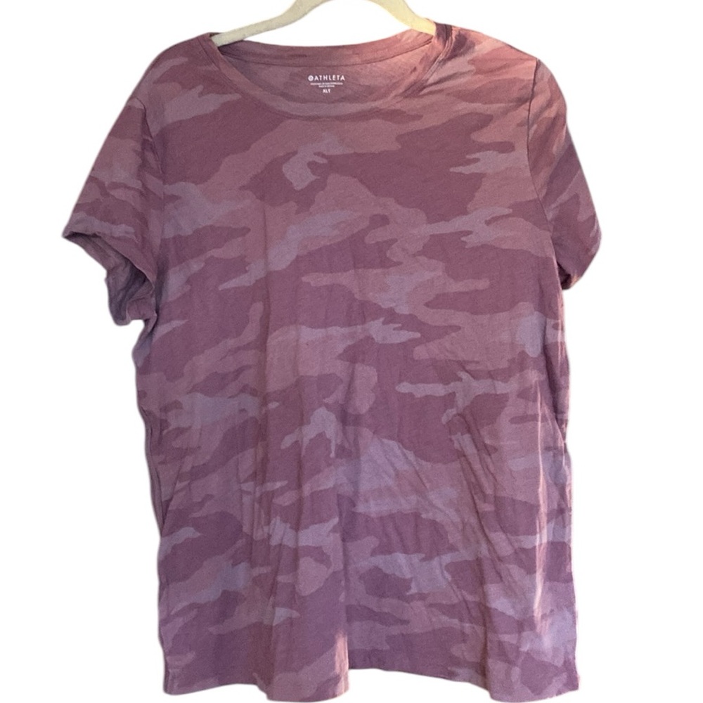 Athleta camo shirt XL Tall